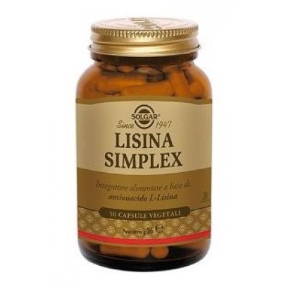 LISINA SIMPLEX 50CPS VEGETALI