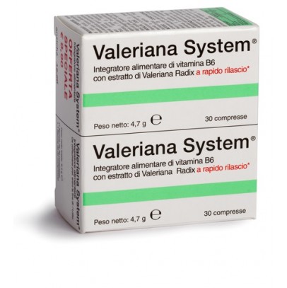 VALERIANA SYSTEM 30CPR+30CPR