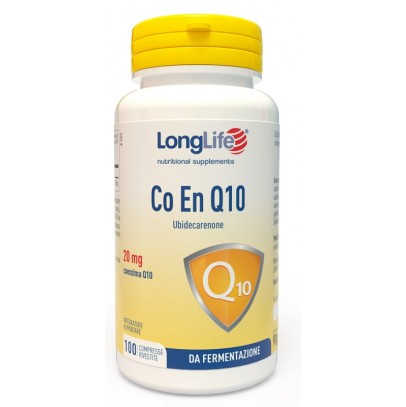 LONGLIFE CO EN Q10 20MG 100CPR