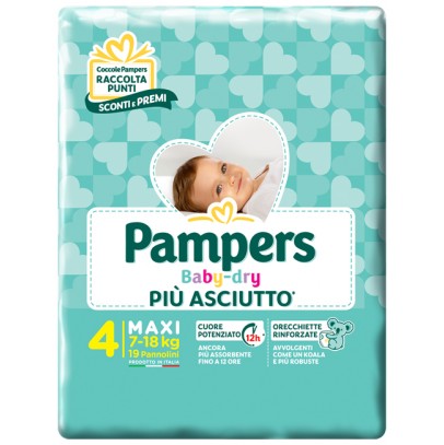 PAMPERS BABY DRY DOWNCOUNT MAX