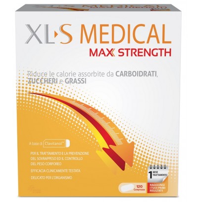 XLS MEDICAL MAX STRENGTH120CPR