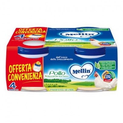 MELLIN OMOG POLLO 4X80G