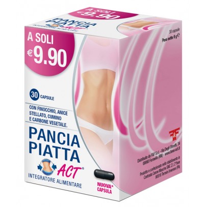 PANCIA PIATTA ACT 30CPS 300MG