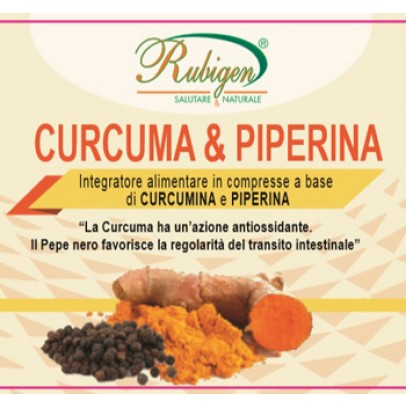 CURCUMA&PIPERINA RUBIGEN120CPR